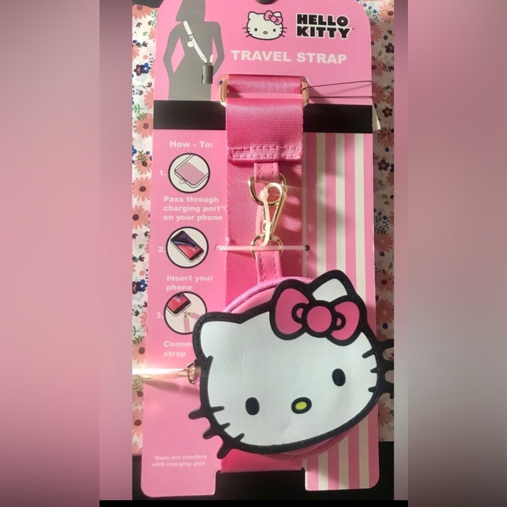 Hello Kitty strap for your phone